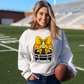 Football Helmet Bow Sweatshirt- CUSTOMIZE ME