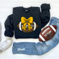 Softgirl Football Bow Sweatshirt- CUSTOMIZE ME