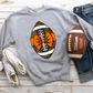 Football Bow Sweatshirt-CUSTOMIZE ME