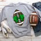 Football Bow Sweatshirt-CUSTOMIZE ME