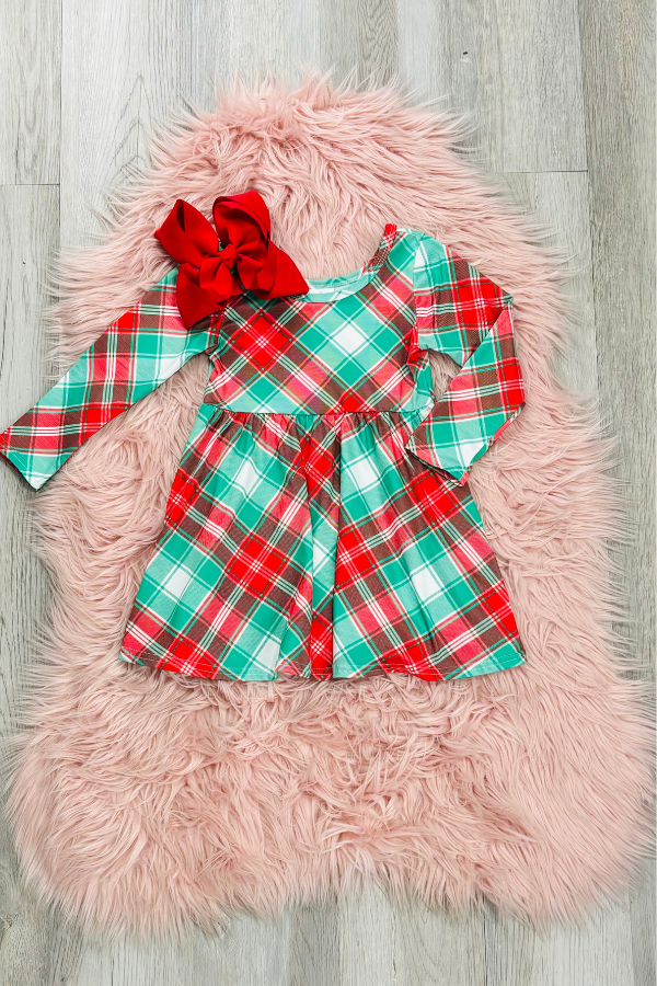 Christmas Plaid Dress