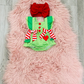 Grinch Heart Romper