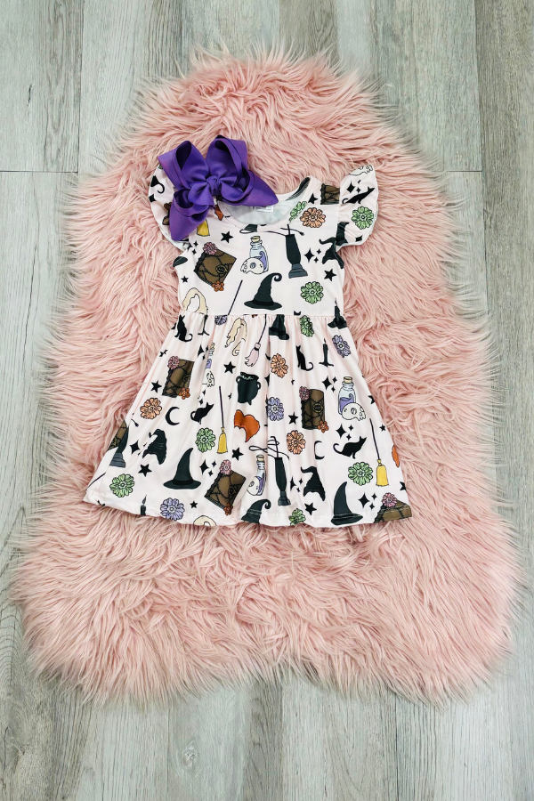 Tan Hocus Pocus Dress