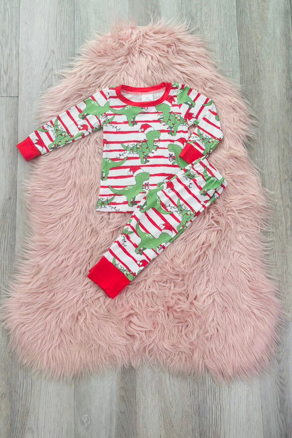 Santa Dino Pajamas