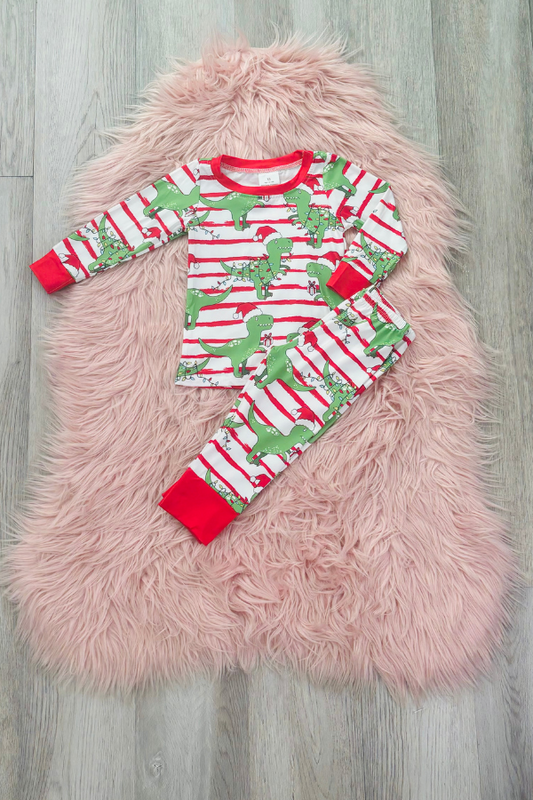 Santa Dino Pajamas