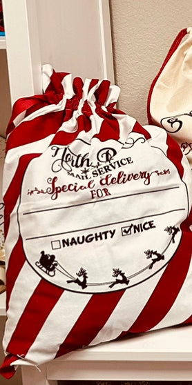 Santa Sacks- MANY OPTIONS