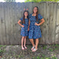 Mama & Me- Navy Floral Dress