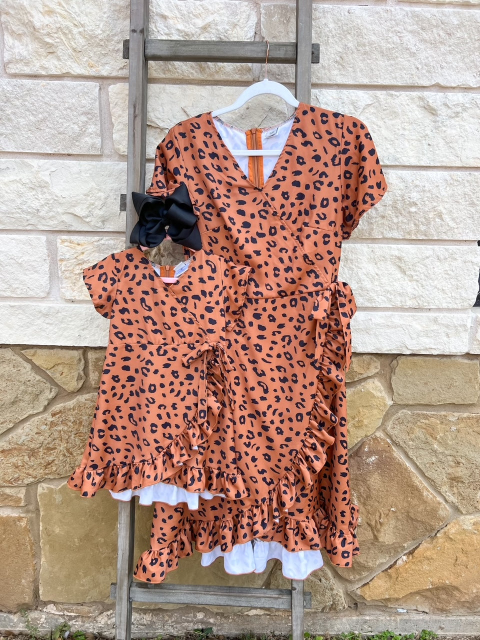 Mama & Me- Fall Leopard Dress