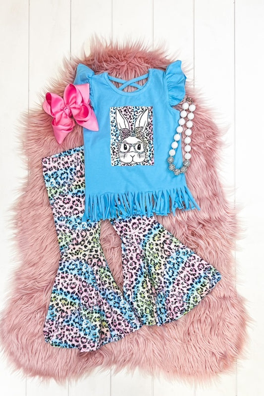 Leopard Bunny Pant Set