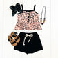 Leopard Short Set