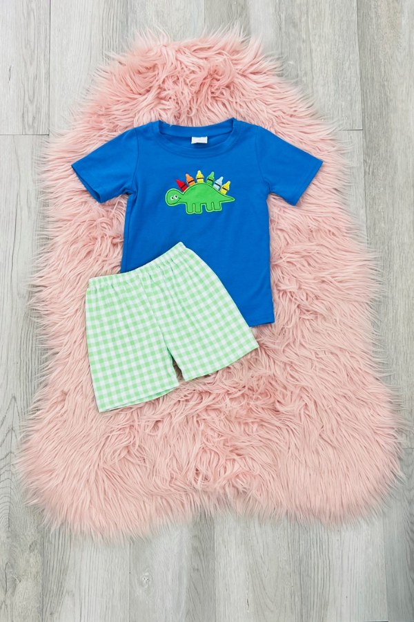 Dino Crayon Short Set