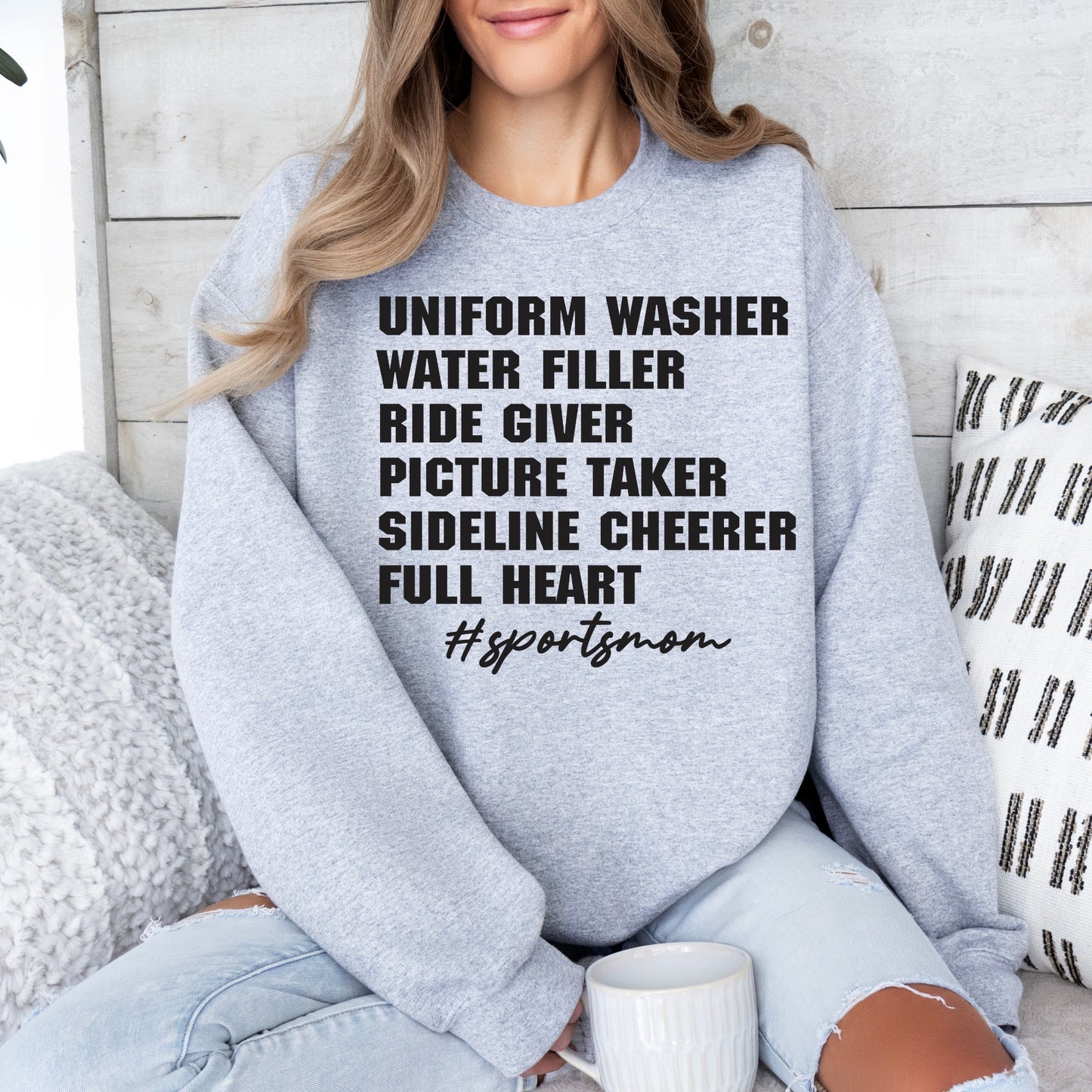 Uniform Washer Sweatshirt