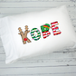 Christmas Name Pillowcase