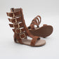 Weathered Brown Gladiators