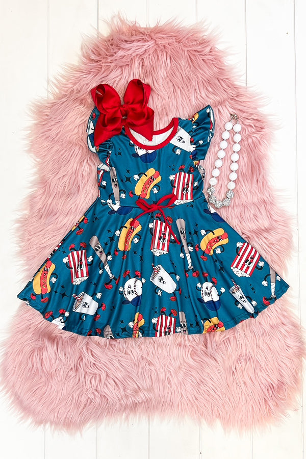 Ball Park Snacks Dress