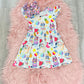 Blue Dog Summer Fun Dress