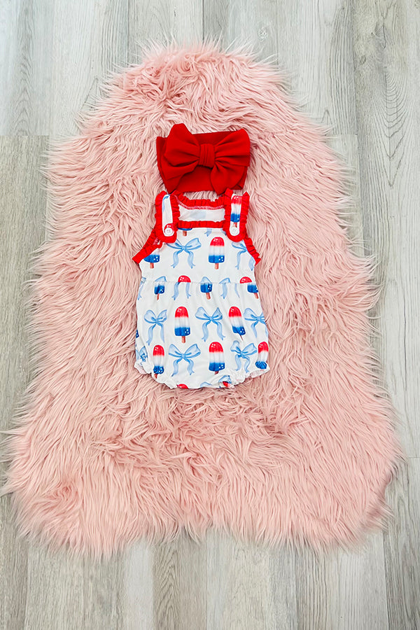 Bomb Pop Coquette Romper