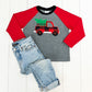 Buffalo Plaid Truck Raglan