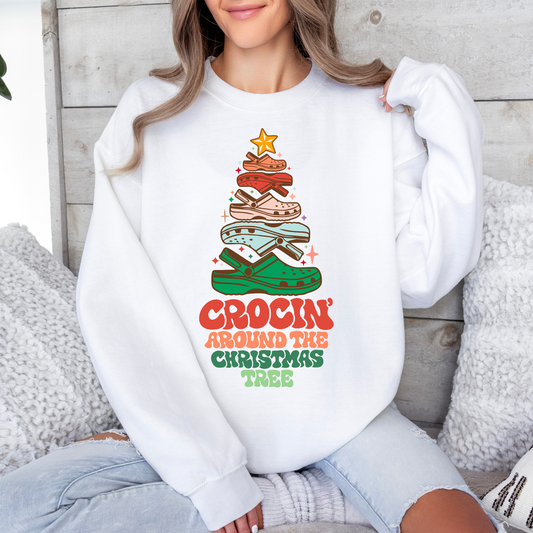 Crocin' Around The Christmas Tree Sweatshirt