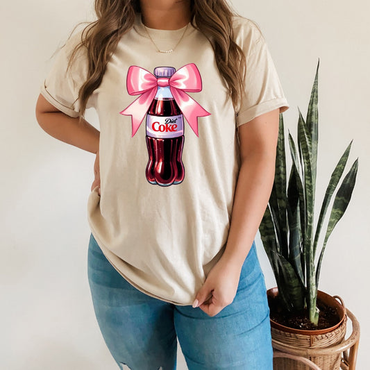 Diet Coke Bow Shirt