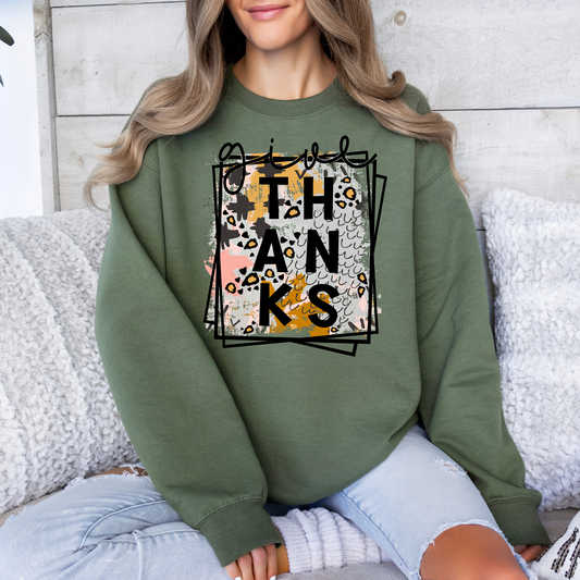 Give Thanks Sweatshirt