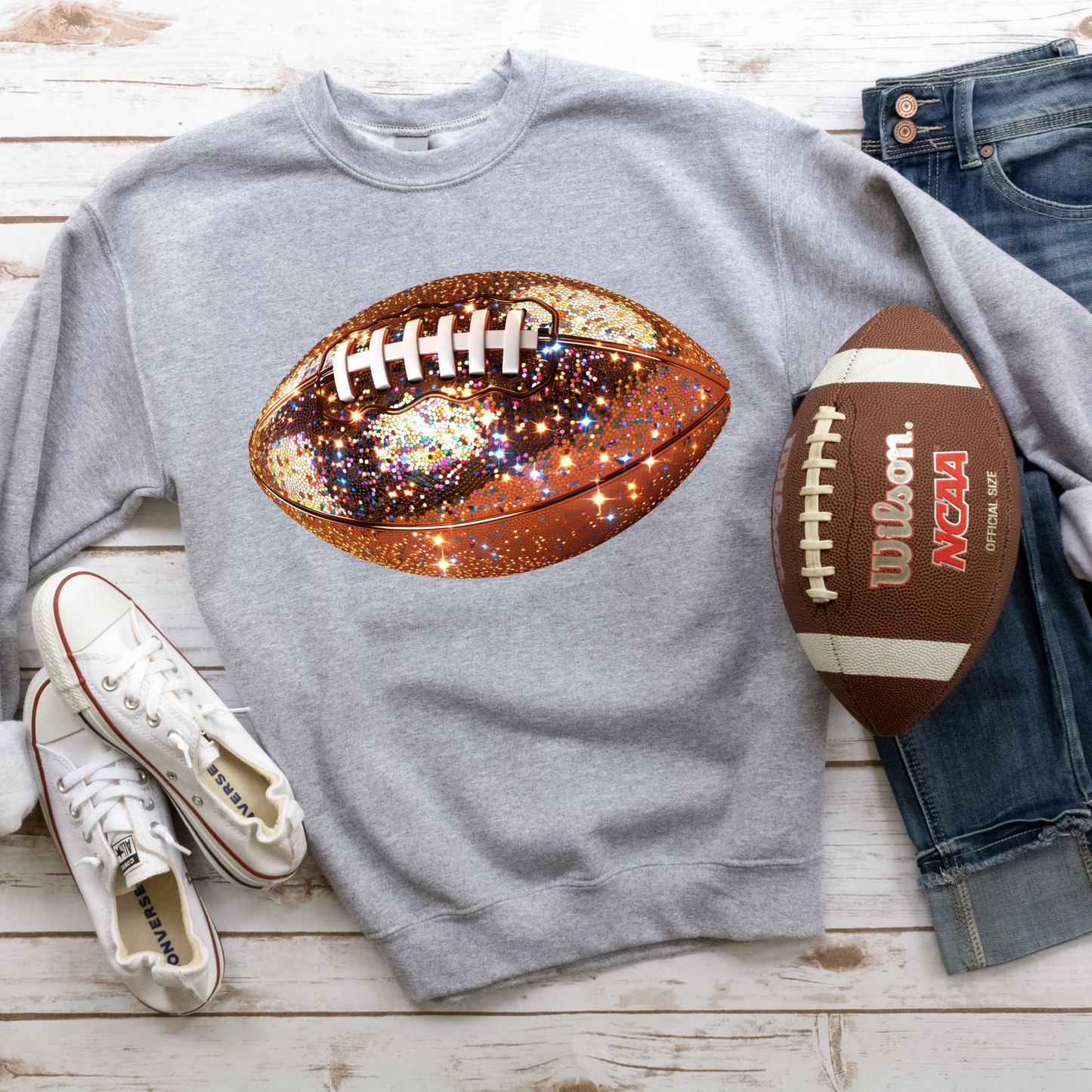 Disco Football Sweater