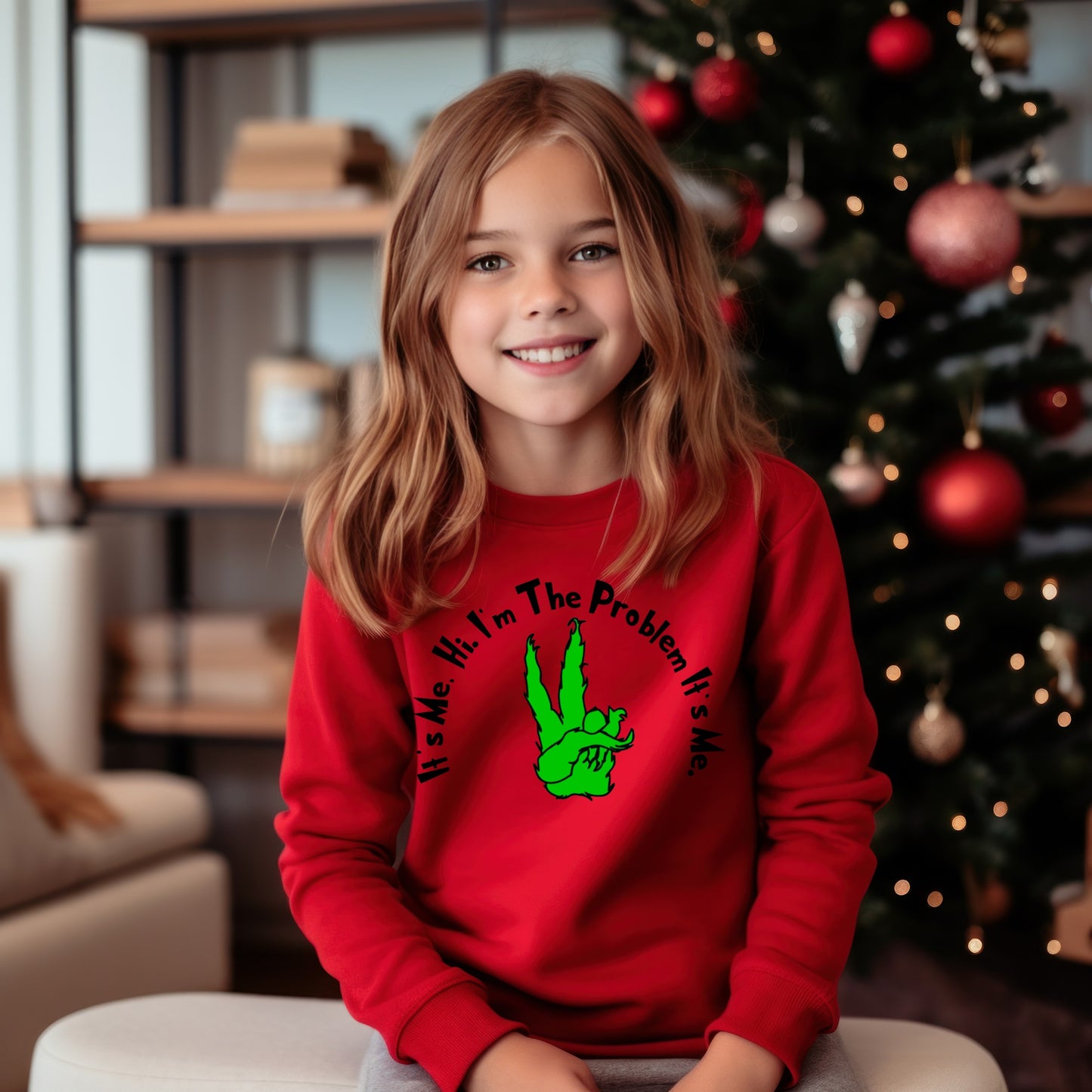 Grinch Problem Sweater