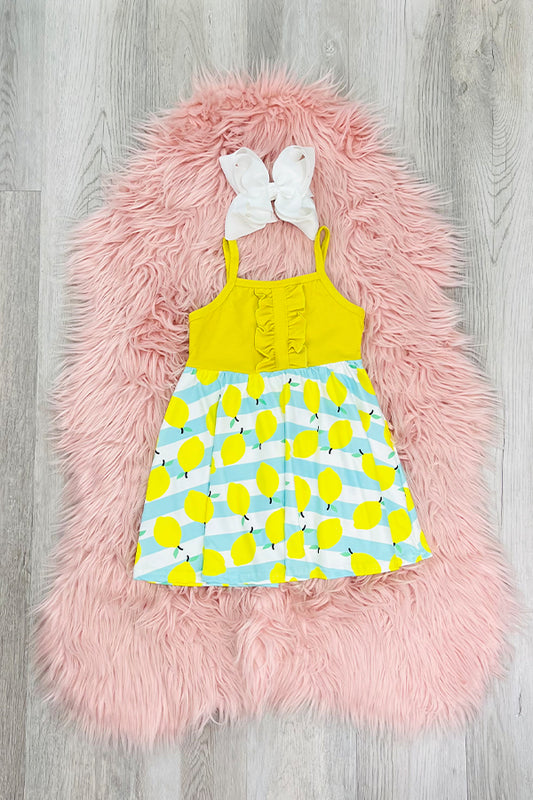 Yellow Lemon Dress