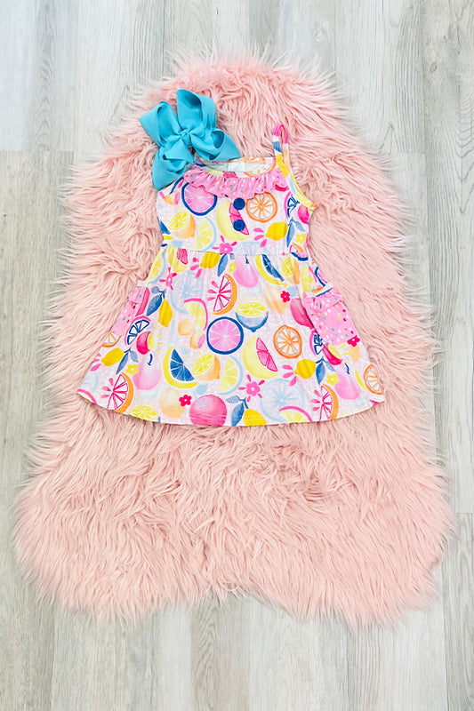 Summer Time Fruit Dress