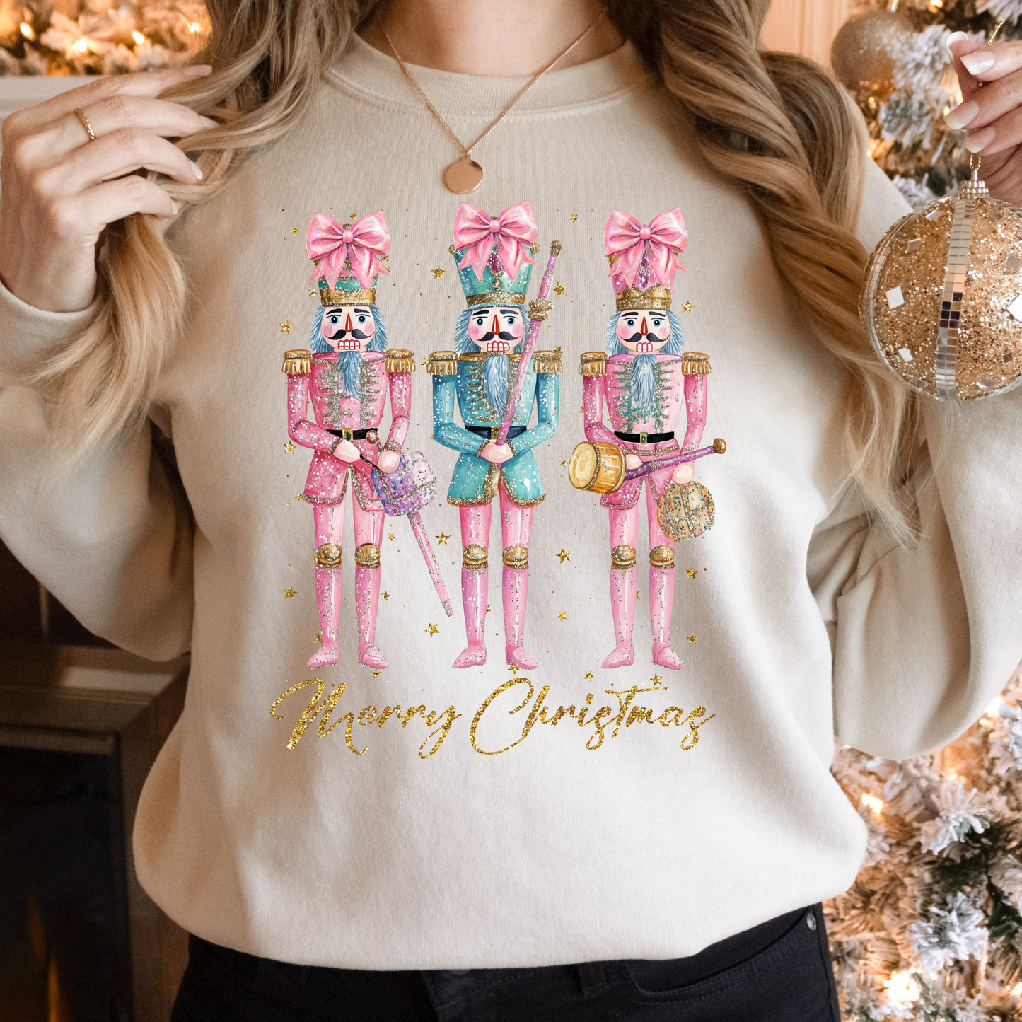 Glitzy Nutcracker Sweatshirt