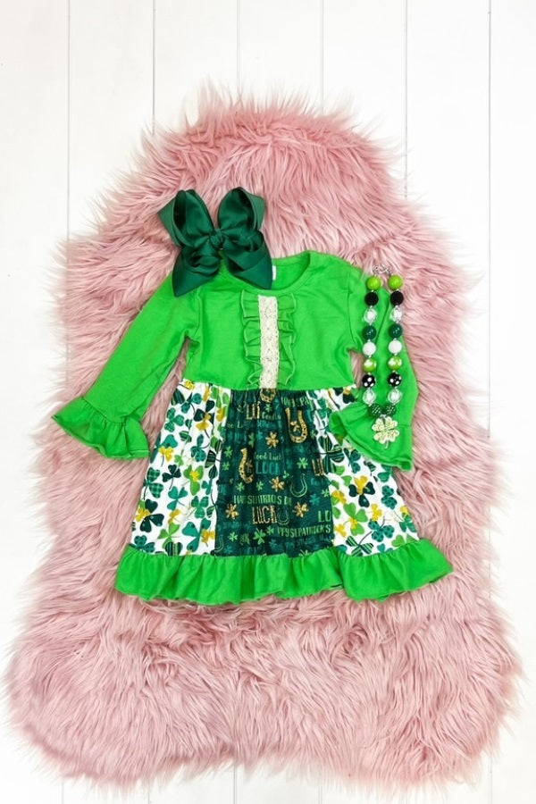 Shamrock Panel Dress