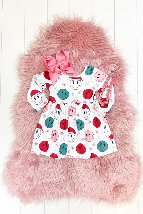 Smiley Santa Dress