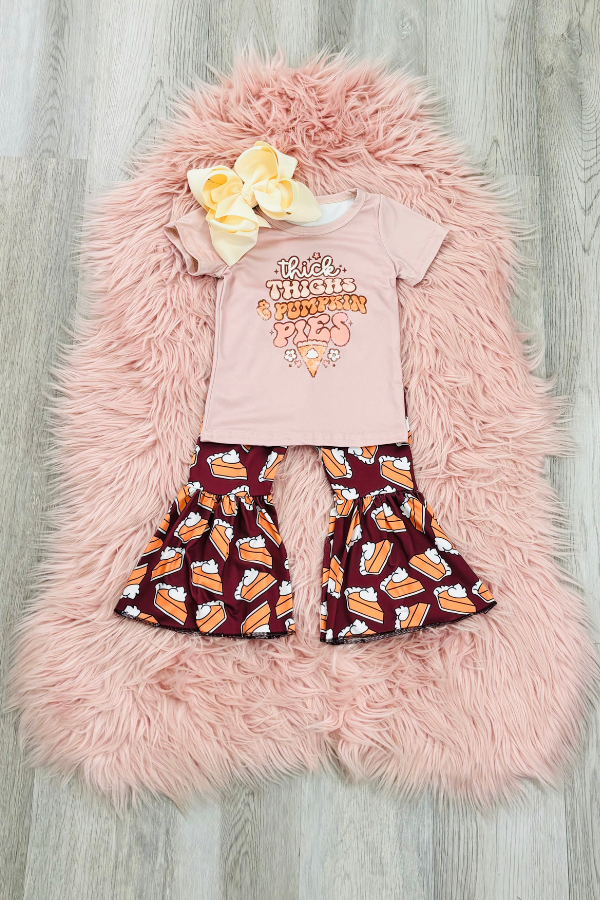 Thick Thighs & Pumpkin Pie Pant Set