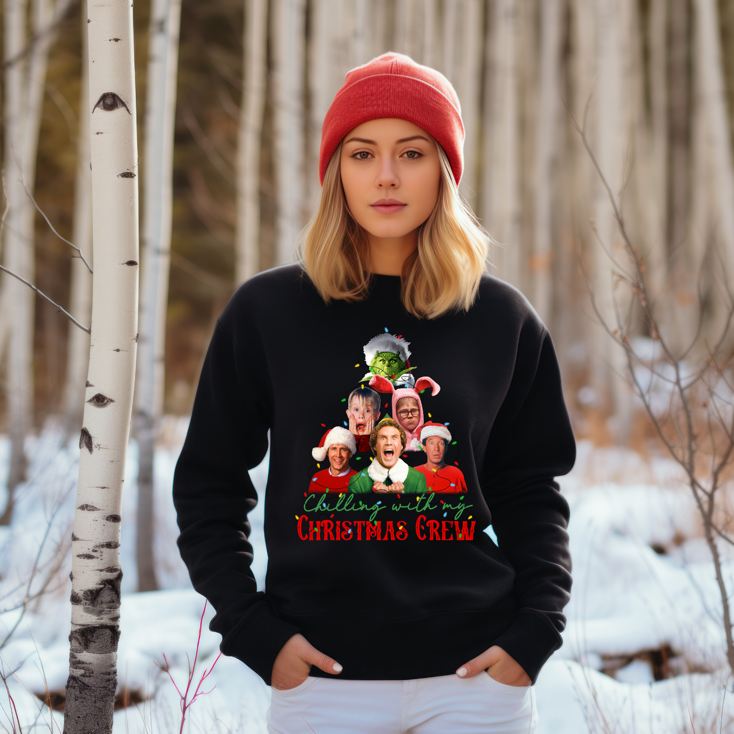 Christmas Movie Crew Sweatshirt