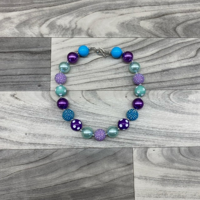 Purple & Turquoise Necklace