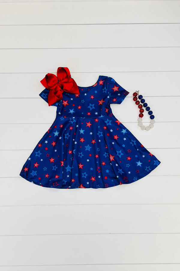 Blue Star Dress