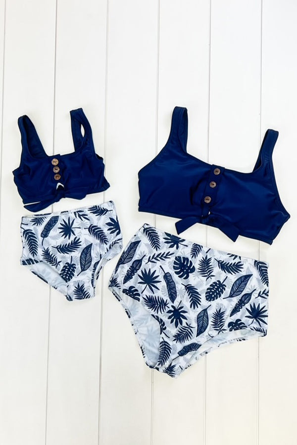 Mama & Me- Navy Swimsuit