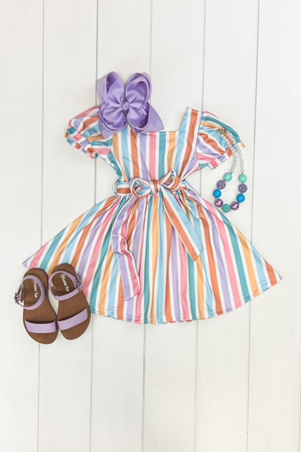 Spring Stripe Dress